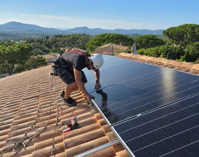 Installateur panneaux solaires Chapareillan — pose photovoltaïque sur toiture